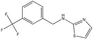 N-{[3-(trifluoromethyl)phenyl]methyl}-1,3-thiazol-2-amine Struktur