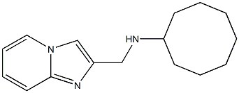 N-{imidazo[1,2-a]pyridin-2-ylmethyl}cyclooctanamine Struktur