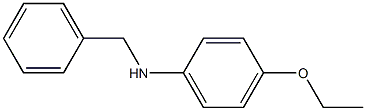 N-benzyl-4-ethoxyaniline Struktur