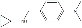 N-cyclopropyl-N-[4-(dimethylamino)benzyl]amine Struktur