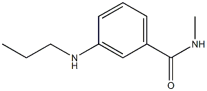 N-methyl-3-(propylamino)benzamide Struktur