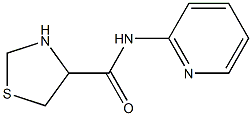 N-pyridin-2-yl-1,3-thiazolidine-4-carboxamide Struktur