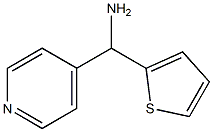 pyridin-4-yl(thiophen-2-yl)methanamine Struktur