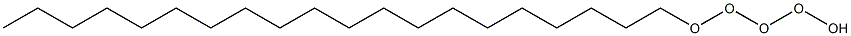 Tetraoxatetracosan-1-ol, Struktur