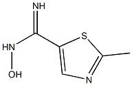 5-Thiazolecarboximidamide,  N-hydroxy-2-methyl- Struktur