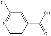 2-CHOLOR-4-PYRIDINECARBOXYLIC ACID Struktur