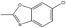 2-Methyl-6-chlorobenzoxazole Struktur