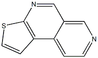 thieno[2,3-c][2,7]naphthyridine Struktur