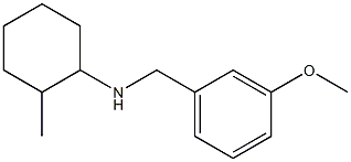 N-(3-methoxybenzyl)-2-methylcyclohexanamine Struktur