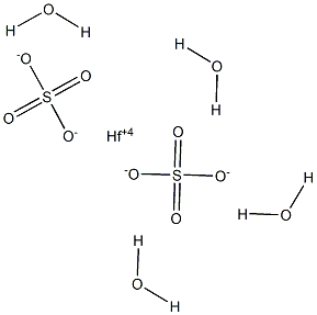 Hafnium(IV) sulfate tetrahydrate, 99.9% (metals basis excluding Zr), Zr <1% Struktur