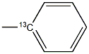 Methylbenzene-1-13C Struktur