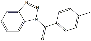 1H-1,2,3-benzotriazol-1-yl(4-methylphenyl)methanone Struktur