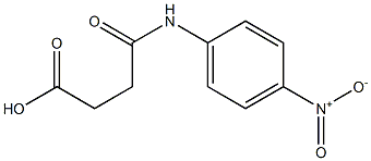 4-(4-nitroanilino)-4-oxobutanoic acid Struktur