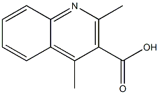 2,4-Dimethylquinoline-3-carboxylic acid ,97% Struktur