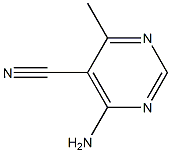 4-Amino-6-methylpyrimidine-5-carbonitrile ,97% Struktur