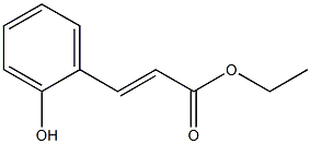 2-Hydroxy-trans-cinnamic acid ethyl ester Struktur