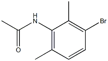 N-(2,6-Dimethyl-3-bromophenyl)acetamide Struktur