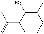 2-Methyl-6-isopropenylcyclohexanol Struktur