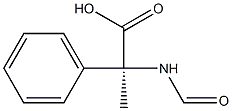 (+)-N-Formyl-2-phenyl-D-alanine Struktur