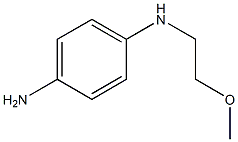 N-(2-Methoxyethyl)-1,4-benzenediamine Struktur