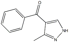 4-Benzoyl-3-methyl-1H-pyrazole Struktur