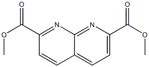 1,8-Naphthyridine-2,7-dicarboxylic acid dimethyl ester Struktur