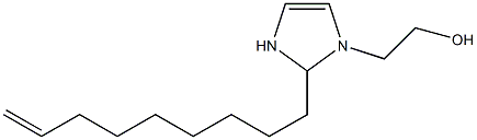 2-(8-Nonenyl)-4-imidazoline-1-ethanol Struktur