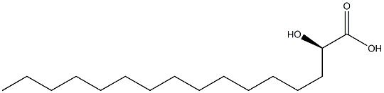 (2R)-2-Hydroxypalmitic acid Struktur