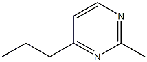 2-Methyl-4-propylpyrimidine Struktur