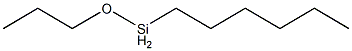 Hexyl(propoxy)silane Struktur