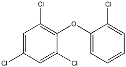 2,4,6-Trichlorophenyl 2-chlorophenyl ether Struktur