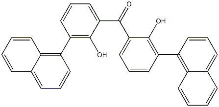 1-Naphtyl(2-hydroxyphenyl) ketone Struktur