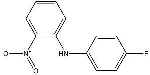 2-Nitro-N-(4-fluorophenyl)aniline Struktur