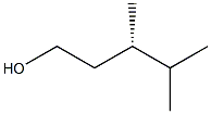 [S,(-)]-3,4-Dimethyl-1-pentanol Struktur