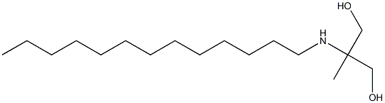 2-[Tridecylamino]-2-methyl-1,3-propanediol Struktur