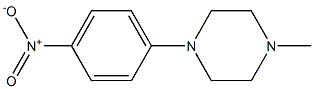 1-(4-Nitrophenyl)-4-methylpiperazine Struktur