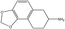 5,6-(Methylenedioxy)-2-aminotetralin Struktur