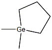 1,1-Dimethyl-1-germacyclopentane Struktur