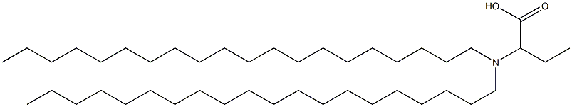 2-(Diicosylamino)butyric acid Struktur