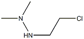 2-(2-Chloroethyl)-1,1-dimethylhydrazine Struktur