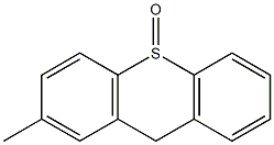 2-Methyl-9H-thioxanthene 10-oxide Struktur