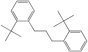 1,3-Bis(2-tert-butylphenyl)propane Struktur