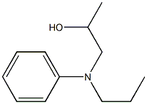 N-Propyl-N-(2-hydroxypropyl)aniline Struktur