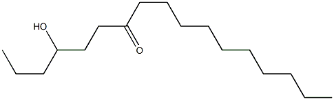 4-Hydroxyheptadecan-7-one Struktur