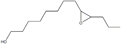 9,10-Epoxytridecan-1-ol Struktur