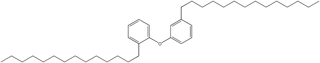 2,3'-Ditetradecyl[oxybisbenzene] Struktur