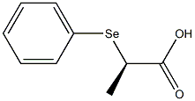 (R)-2-(Phenylseleno)propionic acid Struktur