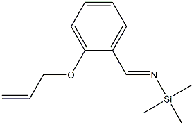 1-[[(Trimethylsilyl)imino]methyl]-2-(2-propenyloxy)benzene Struktur