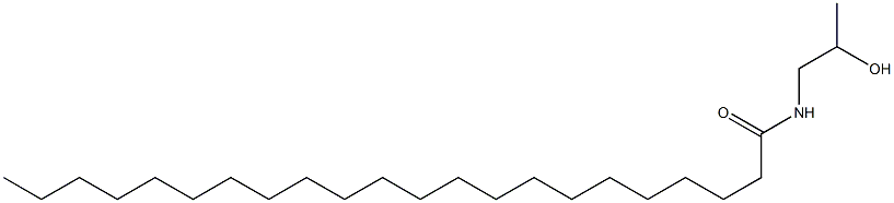 N-(2-Hydroxypropyl)behenic amide Struktur