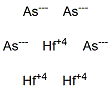 Trihafnium arsenide Struktur